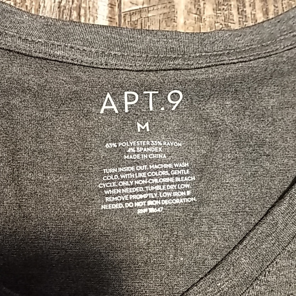 NWT Apt 9 "Coffee Coffee & More Coffee" Shirt - Picture 2 of 2